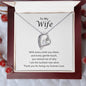 To My Wife (2) Forever Love Necklace