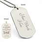 ANY MAN DOG TAG (SON)