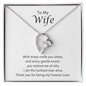 To My Wife (2) Forever Love Necklace