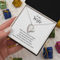 To My Wife (2) Forever Love Necklace