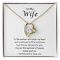 To My Wife (1) Forever Love Necklace