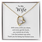 To My Wife (2) Forever Love Necklace