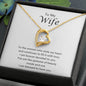 To My Wife (1) Forever Love Necklace
