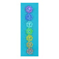 7 Chackras Foam Yoga Mat