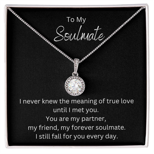 To My Soulmate (1) Eternal Hope Necklace