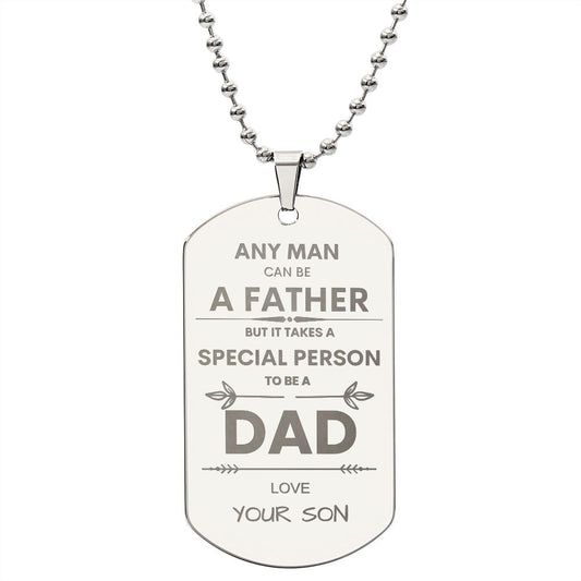 ANY MAN DOG TAG (SON)