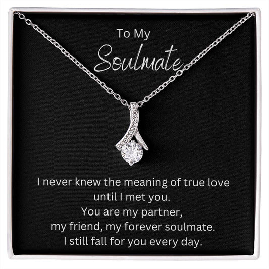 To My Soulmate (1) Alluring Beauty Necklace