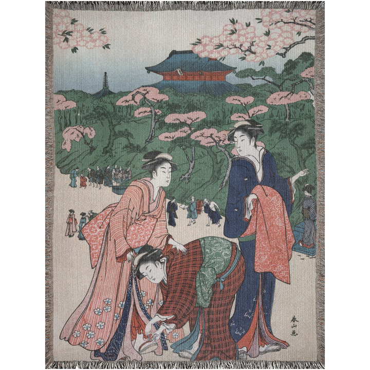 Geisha Woven Blanket