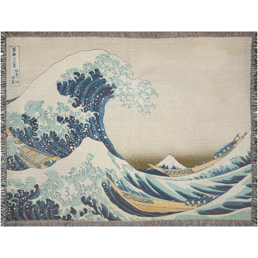 Great Wave Woven Blanket